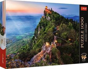 Dėlionė Trefl Tower Cesta San Marino, 68.3 cm x 48 cm, 1000 vnt., įvairių spalvų