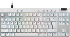 Klaviatūra Logitech G Pro X TKL Rapid 920-013242 Analog, Anglų (US), balta sp.
