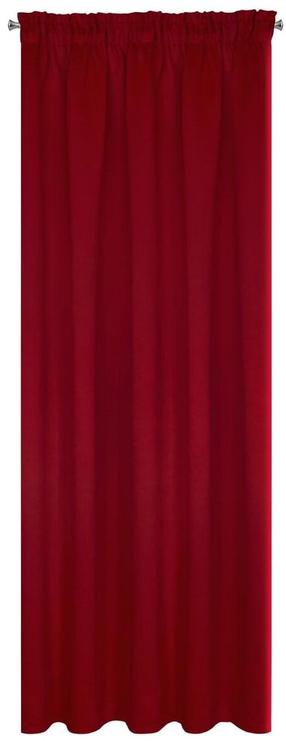 Naktinė užuolaida ZWB-14, raudona sp., 140 cm x 270 cm