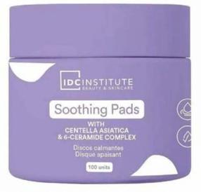 Veido tonikas, padeliai IDC Institute Soothing Centella Asiatica, 120 ml, 100 vnt.