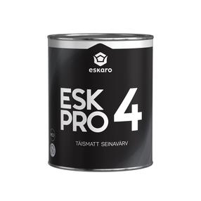 Краска для стен Eskaro ESK PRO 4, белый цв., 0.9 л