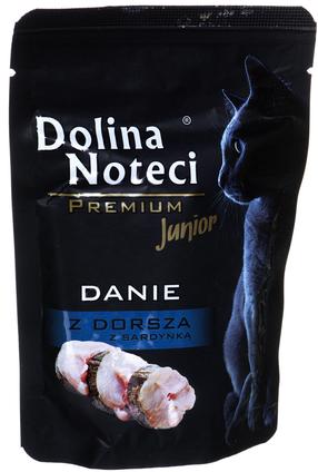 Šlapias kačių maistas Dolina Noteci, žuvis, 0.085 kg