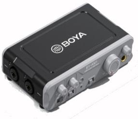 Adapteris Boya BY-AM1 USB, XLR female, juoda sp.