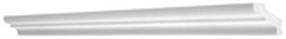 Viimistluslint f35, valge v., 200 cm x 3.5 cm