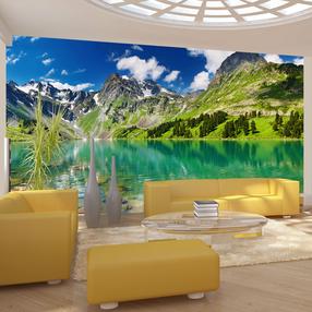 Fototapetas Artgeist Mountain lake, 270 cm x 441 cm