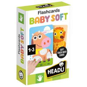 Õppekaardid Headu Baby Soft, mitmevärviline