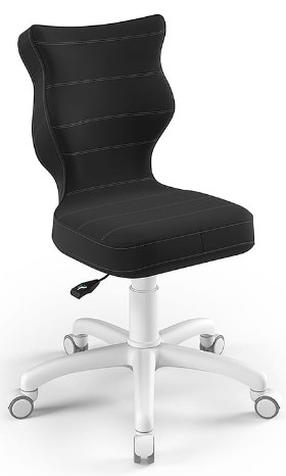 Laste töötool Petit VT17 Size 3, 30 x 55 x 71.5 - 77.5 cm, antratsiit v./valge v.