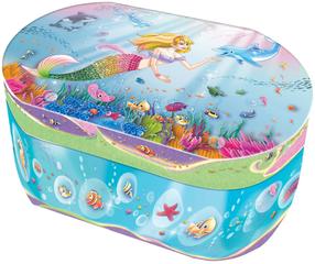 Музыкальная коробка Pulio Oval Mermaid