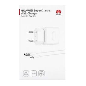 Telefona lādētājs Huawei CP404B, USB/USB Type-C, balta krās.