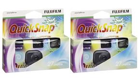 Vienkartinis fotoaparatas Fujifilm QuickSnap Flash 27, 2 vnt.