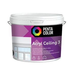 Dispersiniai dažai Pentacolor Acryl 3, balta sp., 5 l