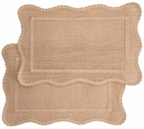 Stalo padėkliukas Homla Calma 244103, 35 cm x 30 cm, 2 vnt., Ruda sp.