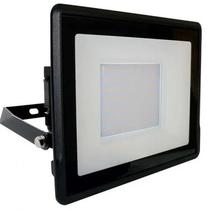Prožektorius be judesio daviklio, tvirtinamas prie lubų arba sienos V-TAC Slim 20315, 50 W, 4000 lm, 6500 °K, IP65, juoda sp.