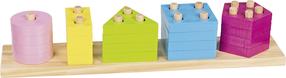 Attīstoša rotaļlieta Goki Colour And Shape Sorter