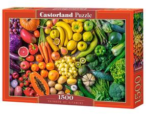 Пазл Castorland Rainbow Of Vitamins 152124, 47 см x 68 см, 1500 шт., многоцветный