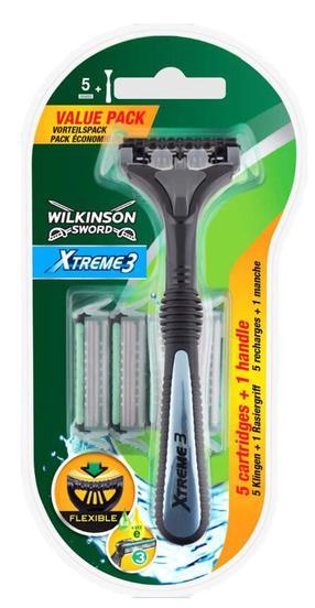 Бритва, набор Wilkinson Sword Xtreme3 Hybrid, 5 шт.