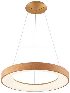 Valgusti rippuv AZzardo Santana AZ5014, LED, 30000 - 65000 °K, 1 x 80 W, valge v. / pruun v., 80 x 80 cm