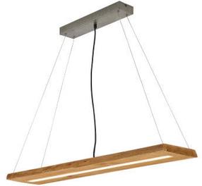 Valgusti rippuv Trio Brad 323710130, LED, 3000 °K, 1 x 27 W, pruun v. / hall v.