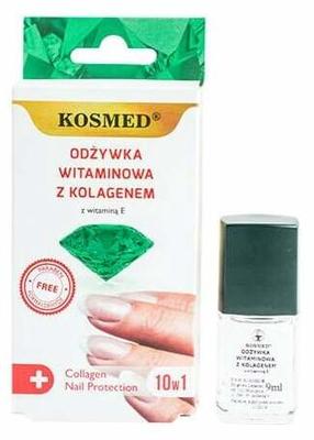 Küünehooldusvahend Kosmed Collagen Nail Protection 10w1 Conditioner, 9 ml