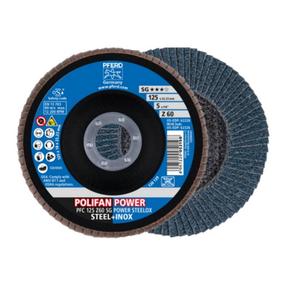 Шлифовальный диск Pferd SA-PFC125 Z60 SG Power, 125 мм x 22 мм