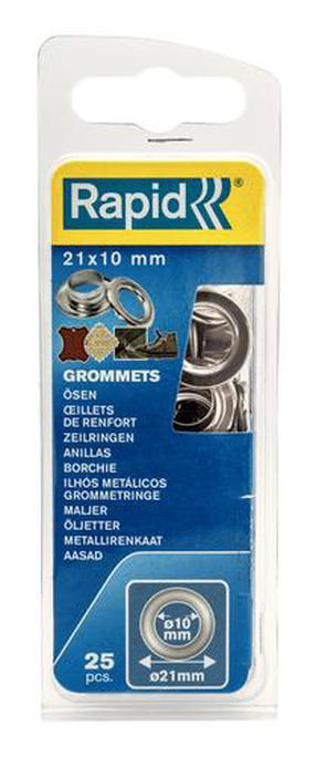 Kniede Rapid, 21 mm x 10 mm, 25 gab.