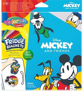Magnetų gamybos rinkinys Colorino Mickey 123-868, įvairių spalvų