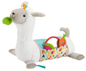 Žaislas Mattel Fisher Price Grow With Me Tummy Time Llama, įvairių spalvų, 4 vnt.