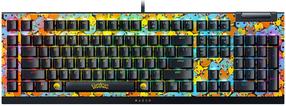 Vadu spēļu tastatūra Razer BlackWidow V4 X Pokémon Edition RZ03-04704200-R3M1 Green Switches, Angļu (US), daudzkrāsains
