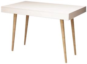 Rakstāmgalds Kalune Design Veronika, 100 cm x 60 cm, 74 cm, balta krās.