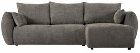 Kampinė sofa - lova Cosmopolitan Design Matera Eden 18, šviesiai pilka sp., dešininė, 173 x 253 cm x 86 cm