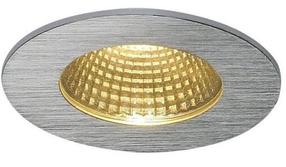 Įleidžiamas lauko šviestuvas SLV Patta-I, 11W, LED, IP65, aliuminio sp., 8 cm x 4.5 cm