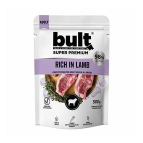 Mitrā barība (konservi) suņiem Bult Rich, jēra gaļa, 0.5 kg