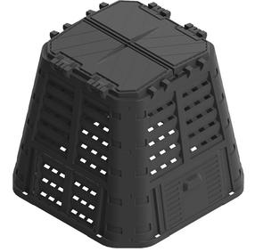 Контейнер для компоста Patrol 480CZAPG001, 89 см x 89 см x 80 см, 480 л, черный цв.