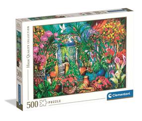 Pusle Clementoni The Greenhouse Caretakers 35573, 36 cm x 49 cm, 500 tk, mitmevärviline