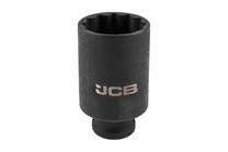 Dvylikakampė galvutė JCB 46810037, 37 mm, 3/4"