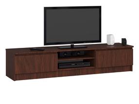 TV-laud Akord RTV K160, pähklipuu v., 40 cm x 160 cm x 33 cm