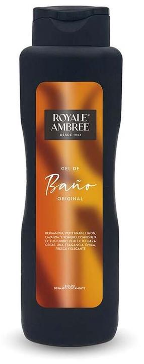 Kūno prausimosi želė Royale Ambree Shower Gel, 750 ml