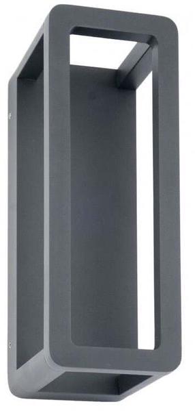 Sieninis lauko šviestuvas Su-Ma Arma, 9W, LED, IP65, tamsiai pilka sp., 8.6 cm x 23 cm