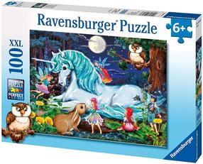 Dėlionė Ravensburger Enchanted Forest 107933, 49 cm x 36 cm, 100 vnt., įvairių spalvų