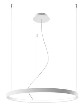 Šviestuvas kabinamas Sollux Chandelier Rio 78 5903282798663, LED, 3000 °K, 1 x 50 W, balta sp. / balta sp.