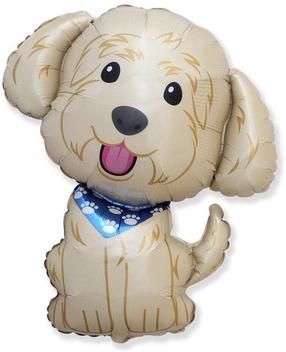 Фольгированный шар фигурные GoDan Cobberdog, коричневатый цв.