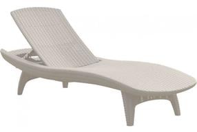 Lauko gultas Keter, balta sp., 197 cm x 75 cm x 40 cm