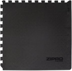 Защитный коврик для пола Zipro, черный цв., 62 см x 62 см x 1.2 см