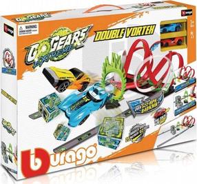 Автомобильная трасса Bburago GoGear Extreme Double Vortex BB-18-30532, многоцветный