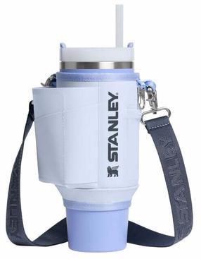 Pudeļu futrālis Stanley The All-Day Quencher Carry-All, dew drop, poliesters, 0.89 l