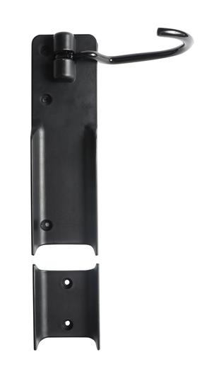 Rattahoidja Outliner, teras, must v.