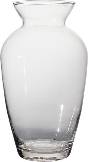 Vāze 332000200, 26 cm, caurspīdīga krās.