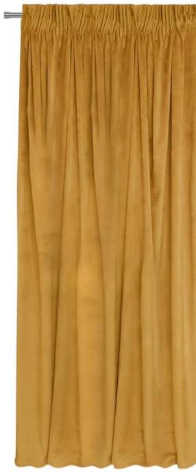 Pimendavad kardinad Pacific ZPAT-07, sinep v., 140 cm x 250 cm