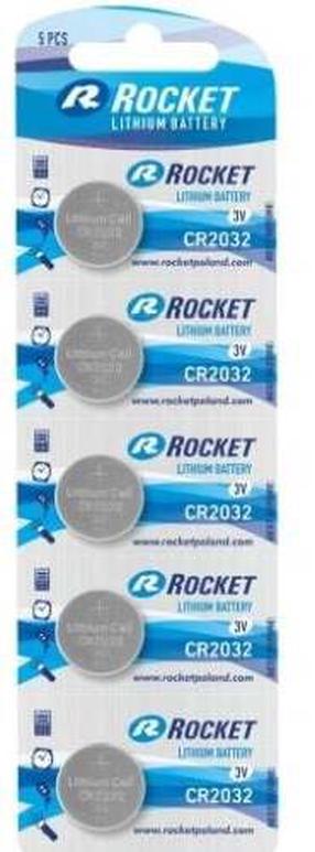 Baterijas Rocket, CR2032, 3 V