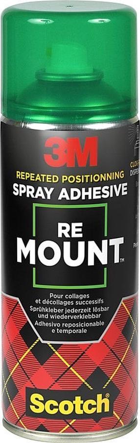 Liim pihustatav 3M RE Mount™, 0.4 l
